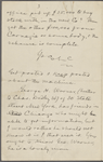 Hall, [Frederick J.], AL to. Feb. 3, [1893], postscript. 