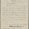 Hall, [Frederick J.], ALS to. Sep. 5, [1893]. Previously Sep. 5, [1894].