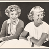 Iris Whitney and Margaret Sullavan, during the 1959 New Haven run of the stage play Sweet Love Remember'd