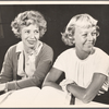 Iris Whitney and Margaret Sullavan in the 1959 New Haven production of Sweet Love Remember'd
