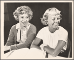 Iris Whitney and Margaret Sullavan in the 1959 New Haven production of Sweet Love Remember'd
