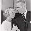Margaret Sullavan and Kent Smith during the 1959 New Haven run of the stage play Sweet Love Remember'd