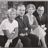 Margaret Sullavan, Henry Margolis [?], Iris Whitney and Martin Gabel in the 1959 New Haven production of Sweet Love Remember'd