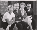 Margaret Sullavan, Henry Margolis [?], Iris Whitney and Martin Gabel in the 1959 New Haven production of Sweet Love Remember'd