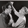 Robert Carraway and Fay Bainter in the stage production A Swim in the Sea