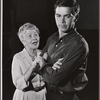 Fay Bainter and Robert Carraway in the stage production A Swim in the Sea