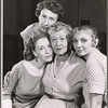 Jean Stapleton, Carol Stone, Fay Bainter and Inga Swenson in the stage production A Swim in the Sea