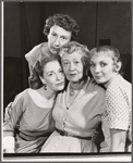 Jean Stapleton, Carol Stone, Fay Bainter and Inga Swenson in the stage production A Swim in the Sea