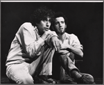 Paul Sand and Joshua Broder in the stage production Tales of the Hasidim