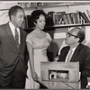 Langston Hughes [left] and unidentified others in the stage production Tambourines to Glory