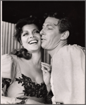 Ellen Holly and Roy Shuman in the 1965 Central Park production of The Taming of the Shrew