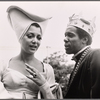 Ellen Holly and Drew Eliot in the 1965 Central Park production of The Taming of the Shrew