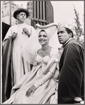 Ellen Holly, Drew Eliot and unidentified [left] in the 1965 Central Park production of The Taming of the Shrew