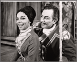 Ruby Dee and Philip Bosco in the American Shakespeare Festival stage production The Taming of the Shrew