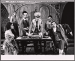 Ruby Dee [left], Philip Bosco [right] and unidentified others in the American Shakespeare Festival stage production The Taming of the Shrew