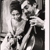 Geneva Bugbee and unidentified in the American Shakespeare Festival stage production The Taming of the Shrew