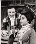 Philip Bosco and Ruby Dee in the American Shakespeare Festival stage production The Taming of the Shrew