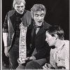 William Larsen, Tucker Ashworth and unidentified [left] in the 1962 production of The Tavern