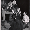 William Larsen, Ellen Greer, Tucker Ashworth and unidentified in the 1962 production of The Tavern