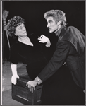 Joanna Roos and William Larsen in the 1962 production of The Tavern