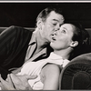 Gig Young and Rita Gam in publicity for the stage production There's a Girl in My Soup 