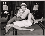 Amanda Reis and Laurence Hugo in the stage production There's a Girl in My Soup