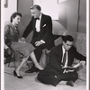 Louise Allbritton, Murray Matheson and Bradford Dillman in the stage production Third Person