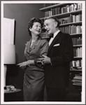 Louise Allbritton and Murray Matheson in the stage production Third Person
