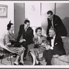 Renee Gadd, Bradford Dillman, Louise Allbritton, Murray Matheson and Joseph Warren in the stage production Third Person