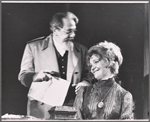 Luther Adler and Geraldine Page in the stage production The Three Sisters