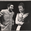 Gerald Hiken and Barbara Baxley in the stage production The Three Sisters
