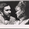 Gerald Hiken and Barbara Baxley in the stage production of The Three Sisters