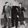 Tom Ewell, Paul Ford and Peggy Cass in studio portrait for the stage production A Thurber Carnival