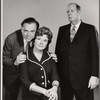 Tom Ewell, Peggy Cass and Paul Ford in publicity for the stage production A Thurber Carnival