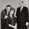 Tom Ewell, Peggy Cass and Paul Ford in studio portrait for the stage production A Thurber Carnival