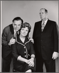 Tom Ewell, Peggy Cass and Paul Ford in publicity for the stage production A Thurber Carnival