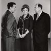 Tom Ewell, Peggy Cass and Paul Ford in studio portrait for the stage production A Thurber Carnival
