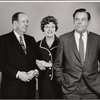 Paul Ford, Peggy Cass and Tom Ewell in studio portrait for the stage production A Thurber Carnival