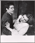 Victor Arnold and Alice Spivak in the stage production Time for Bed - Take Me to Bed