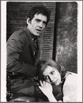 Victor Arnold and Alice Spivak in the stage production Time for Bed - Take Me to Bed