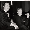 Morton DaCosta [right] and unidentified in rehearsal for To Broadway with Love