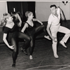 Jack Cole [right] and unidentified others in rehearsal for To Broadway with Love