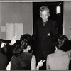 Morton DaCosta [center] and unidentified others in rehearsal for To Broadway with Love