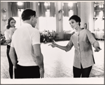 Donald Saddler and unidentified others in rehearsal for To Broadway with Love