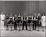 Ensemble in the stage production To Broadway with Love
