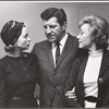 Lillian Gish, Robert Preston and Glynis Johns in rehearsal for the stage production Too True to Be Good 