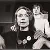 Gloria Maddox and Frank Langella in the stage production of The Tooth of Crime