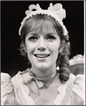 Nancy Dussault in the 1970 stage production Trelawney of the "Wells"