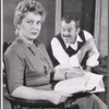 Muriel Birkhead and Travis Hudson in the stage production Triad