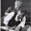 Muriel Birkhead and Travis Hudson in the stage production Triad